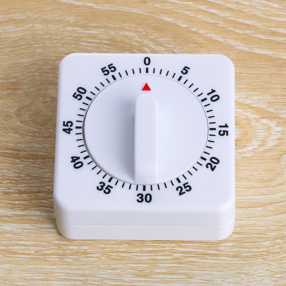 Solighter Timer Alarm 60 Menit Bentuk Kotak Bahan Plastik Untuk Dapur