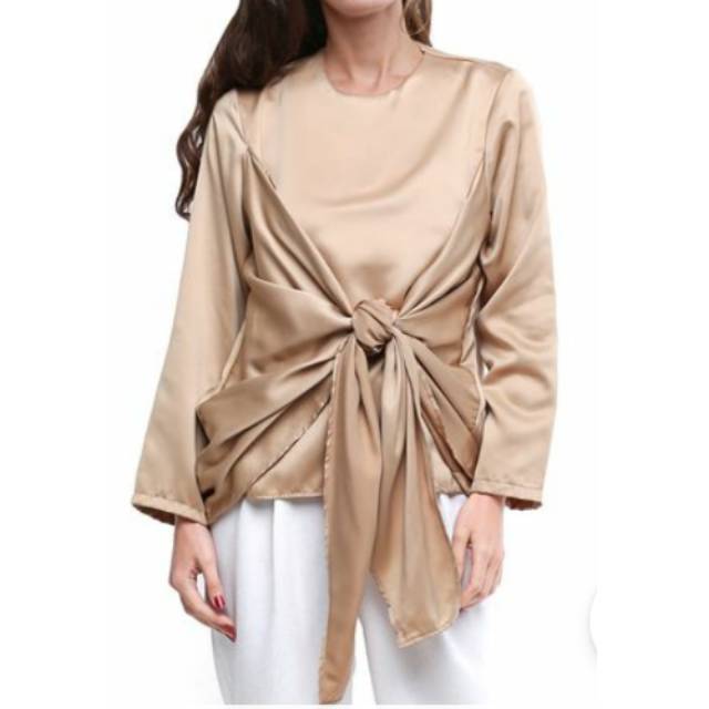 Tunik ikat maxmara cantik elegan buat kondangan tunik lebaran