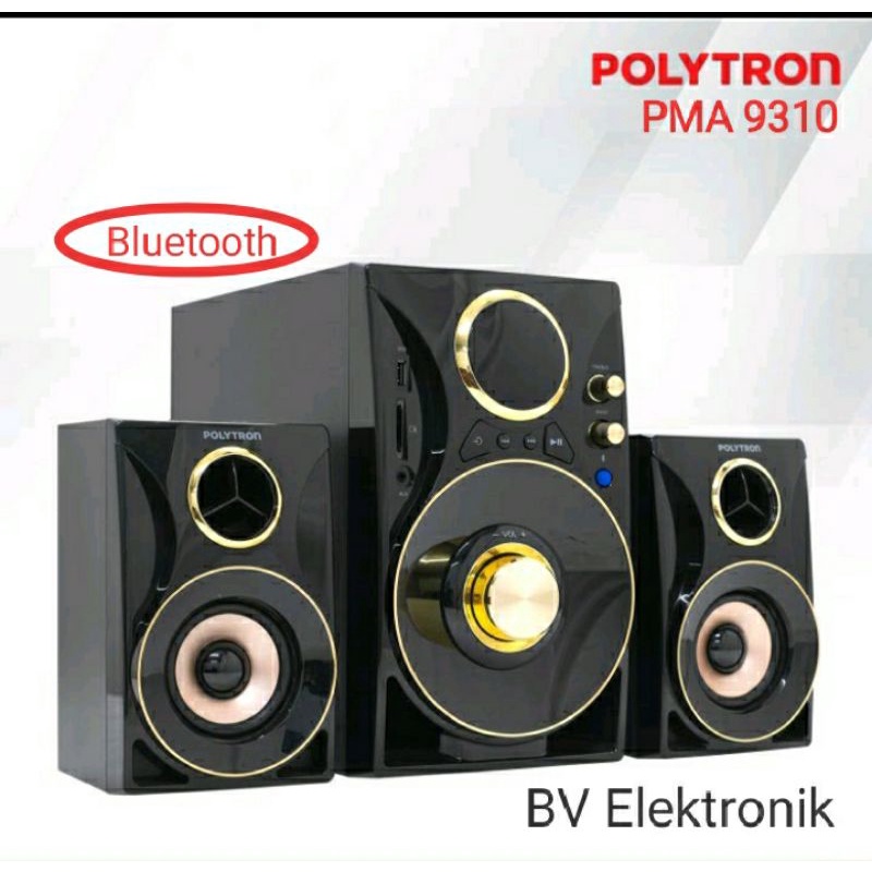 Speaker Aktif Polytron PMA-9310. Bluetooth