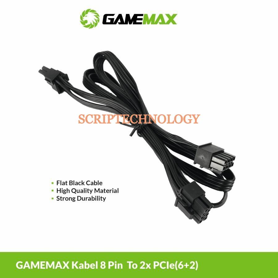 Kabel Modular Gamemax SC VGA 8Pin to 2 x PCIE (6+2)