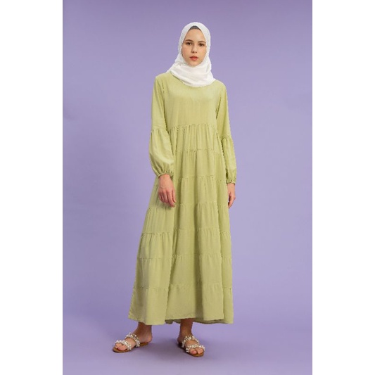 CHANDANI Dress Gamis Layer Tiered