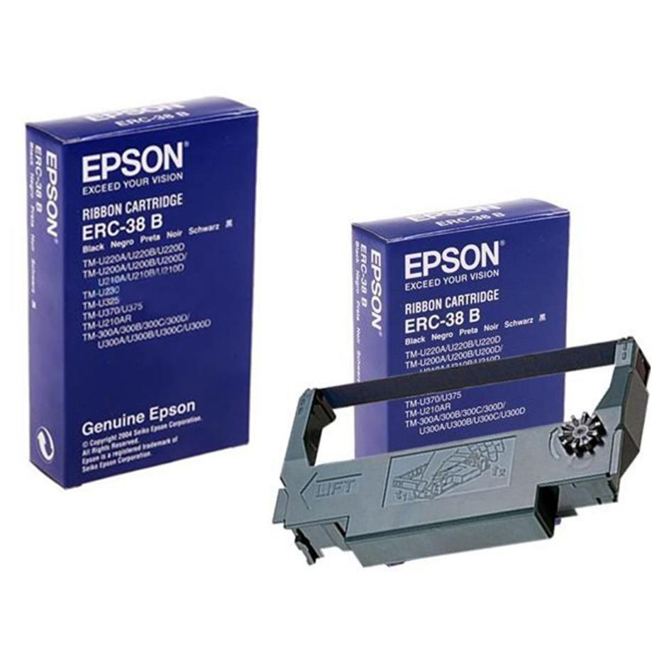 Ribbon Cartridge Pita Epson Tmu 220 Erc-38 Original