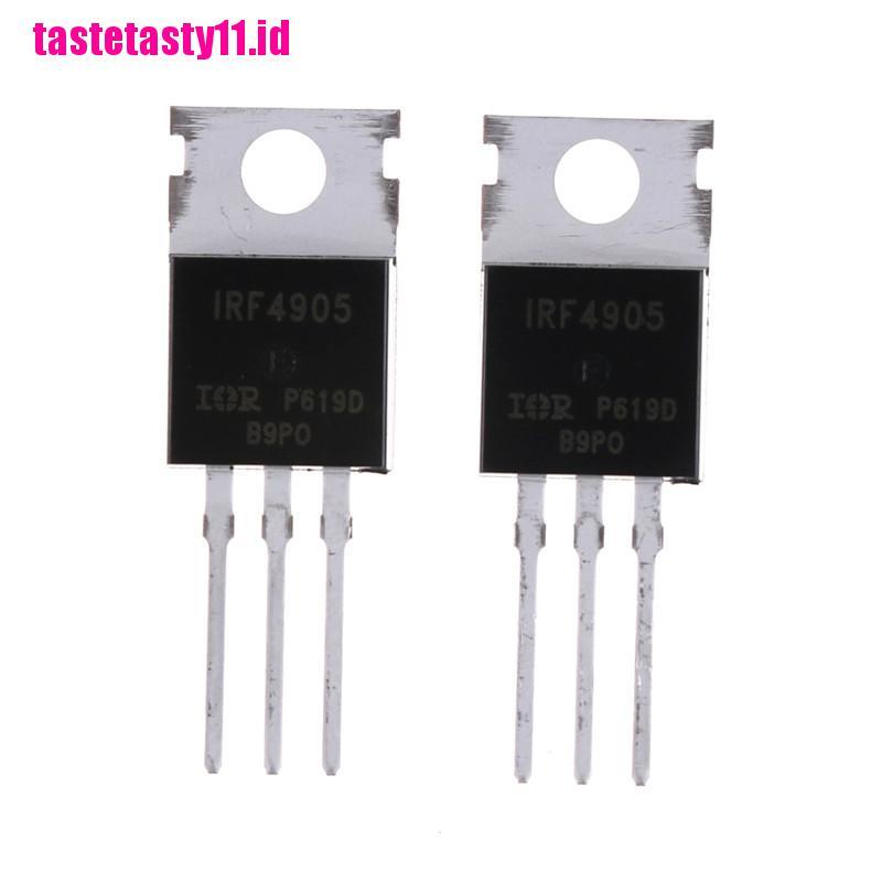 【TTID】10pcs IRF4905 IRF4905PBF Power MOSFET 74A 55V P-Channel IR TO-22