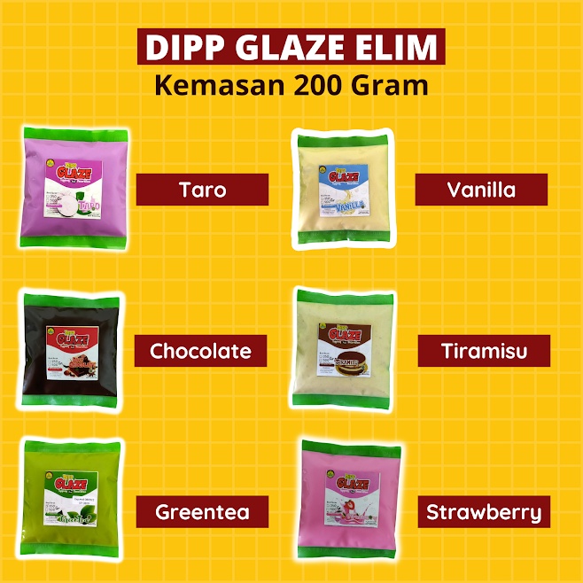 Elimas Dipp Glaze 200 Gr | sinarserayuabadimulia