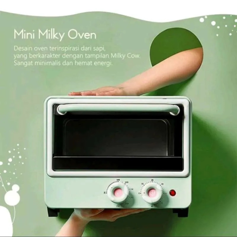 Flife Electric Mini Milky Oven OV10H Kapasitas 10 Liter