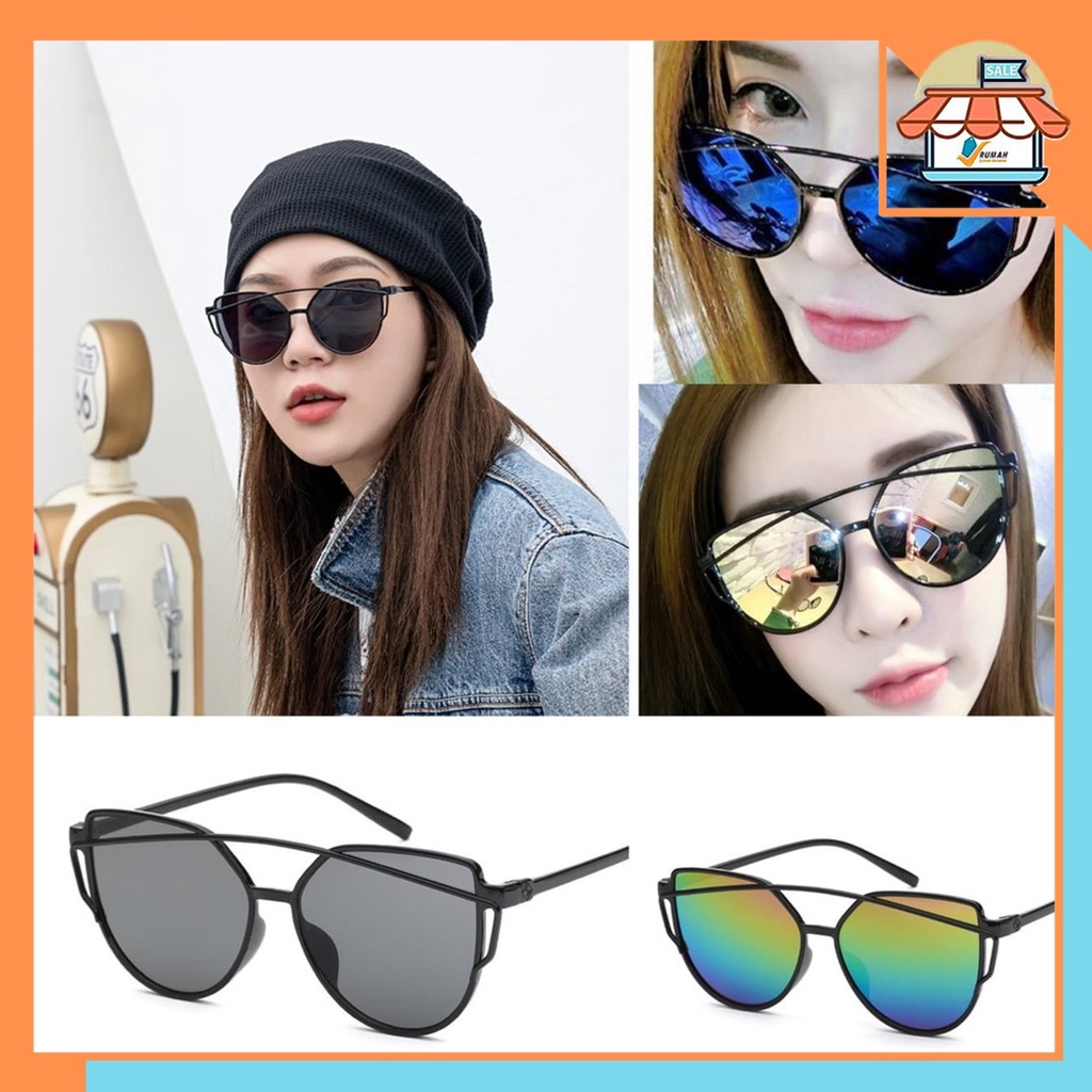 RSB VZ012 Kacamata Fashion Keren Fashion Unisex Sunglasses Lensa Spectacles Style Korea Import