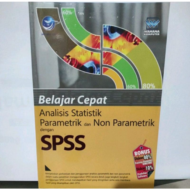 Jual Buku Belajar Cepat Analisis Statistik Parametrik Dan Non ...