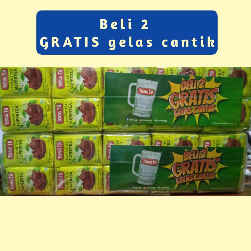 

1 Pack - Teh Tong Tji Super Aroma Melati (TUBRUK) - Oleh Oleh Khas Slawi Tegal -