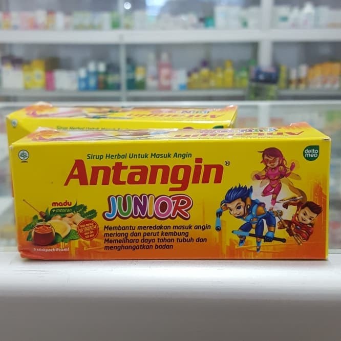 Bisa COD Antangin Junior Masuk Angin Isi 5 Sachet - Antangin Junior Anak 2-12 Tahun - Meredakkan Masuk Angin