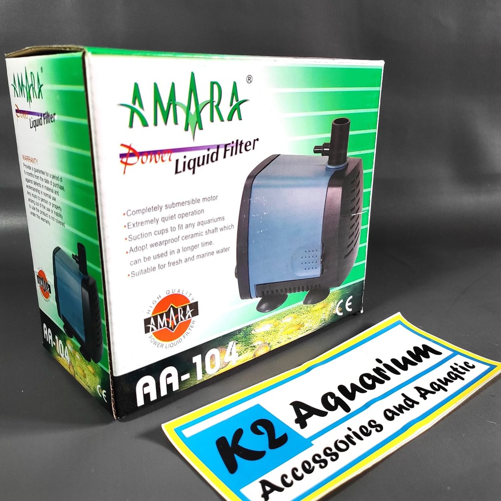 pomapa amara AA 104 /celup/kolam/aquarium/amara 104