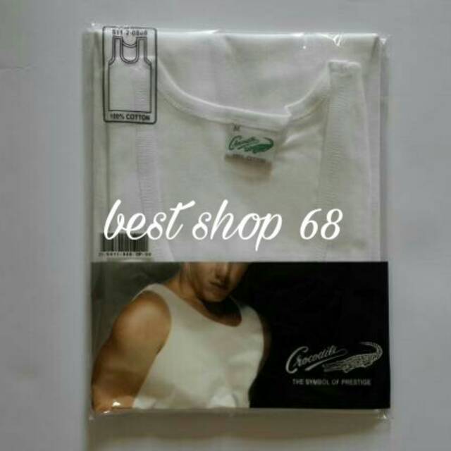 Kaos Singlet Pria Crocodile