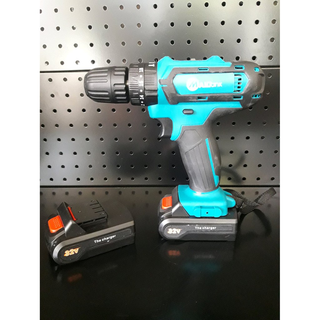 PROMO Mesin bor cordles tanpa kabel Impact Tembok-Besi-kayu 32Volt