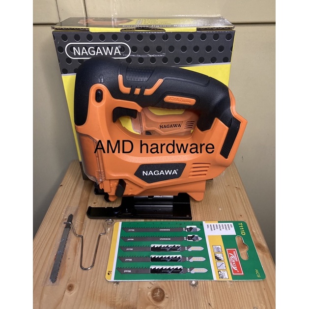 MESIN JIGSAW CORDLESS GERGAJI POTONG KAYU TRIPLEK NAGAWA NJB250U HANYA UNIT tanpa baterai & charger