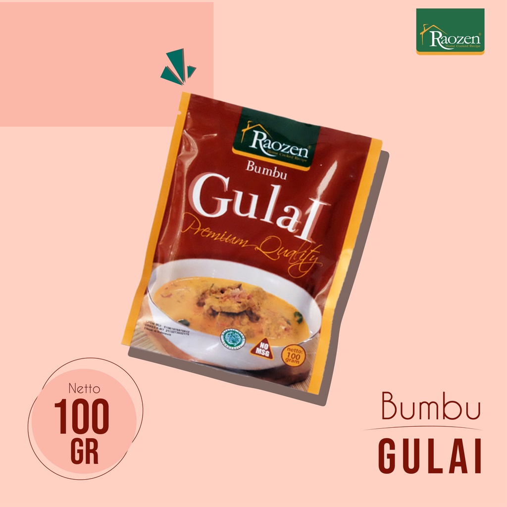 

Raozen Bumbu Masakan Gulai Sachet 100gr