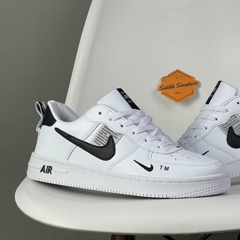 Sepatu NK Air Force One Low Utility White Size 36-44 Import Quality Made In Vietnam-7