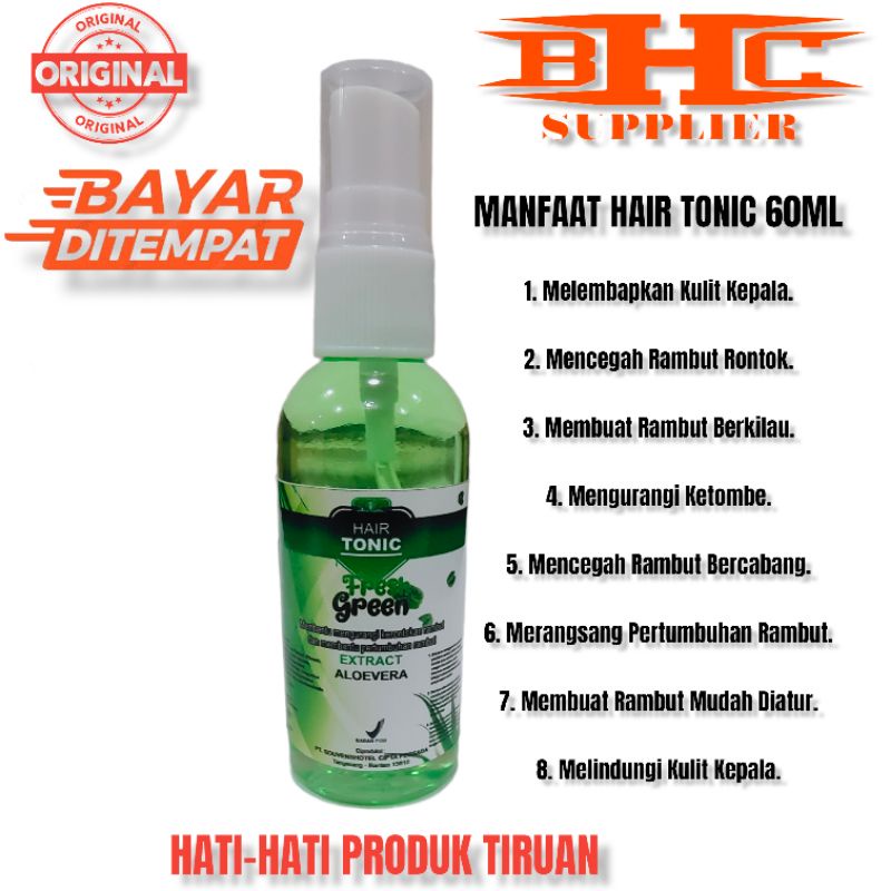 Hair Tonic Herbal 60ml / Pelembab Rambut / Nutrisi Rambut / Penyubur Rambut / Perawatan Rambut