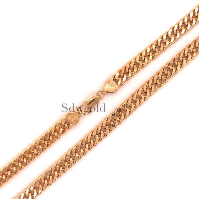 Kalung Emas Hollow 9K 420 - SDW Gold -