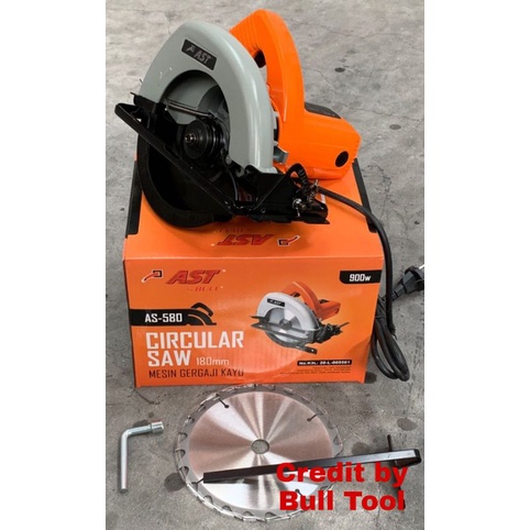 Circular saw AST by BULL - mesin gergaji kayu tangan - mesin potong kayu
