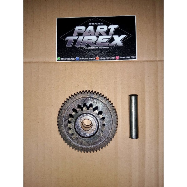 gear gigi penghantar dinamo starter stater Tiger Revo tirev tilam tilas original ORI copotan