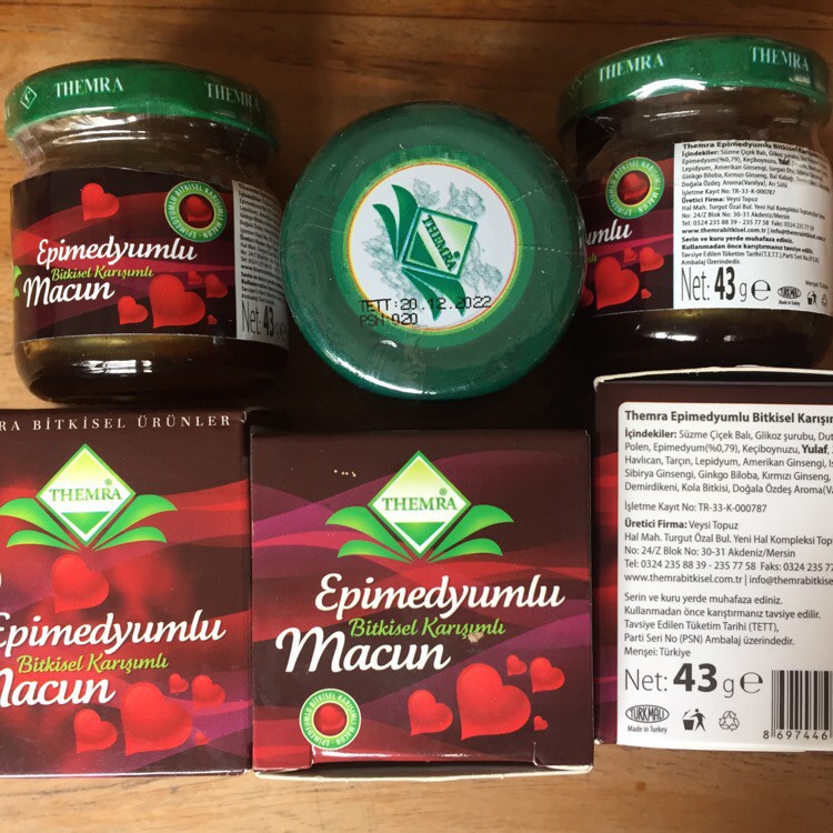 

Madu Macun Epimedyumlu Turki / Madu Cinta Turki ASLI. Small size Netto 43gr