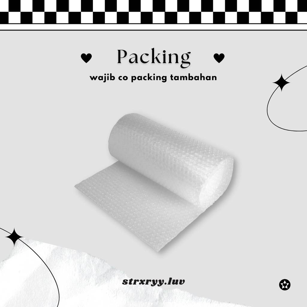 

[WAJIB CO] Packing Tambahan