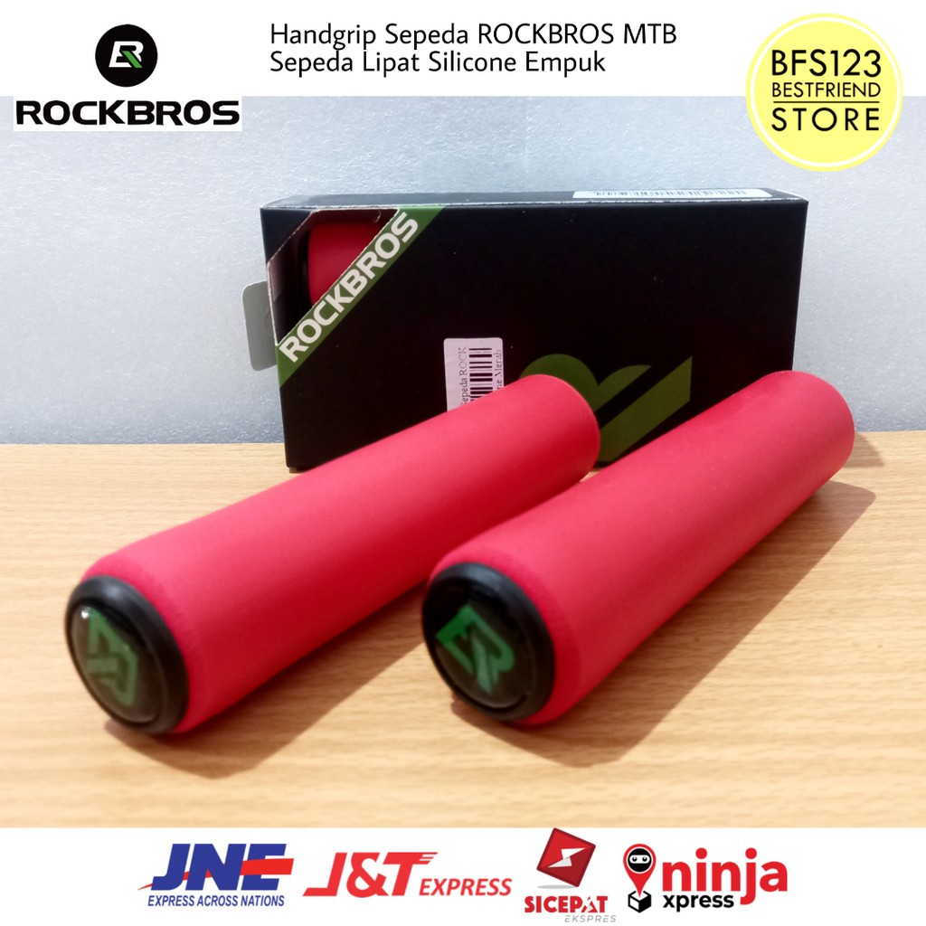 Handgrip Sepeda ROCKBROS MTB Sepeda Lipat Silicone Empuk