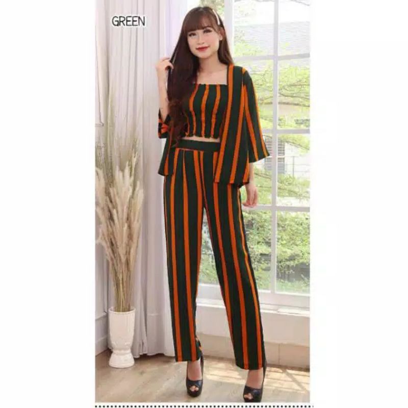 winsstore85 set jumpsuit 3in1 Fashion