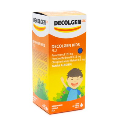 Decolgen sirup anak 60ml | Obat Flu Anak