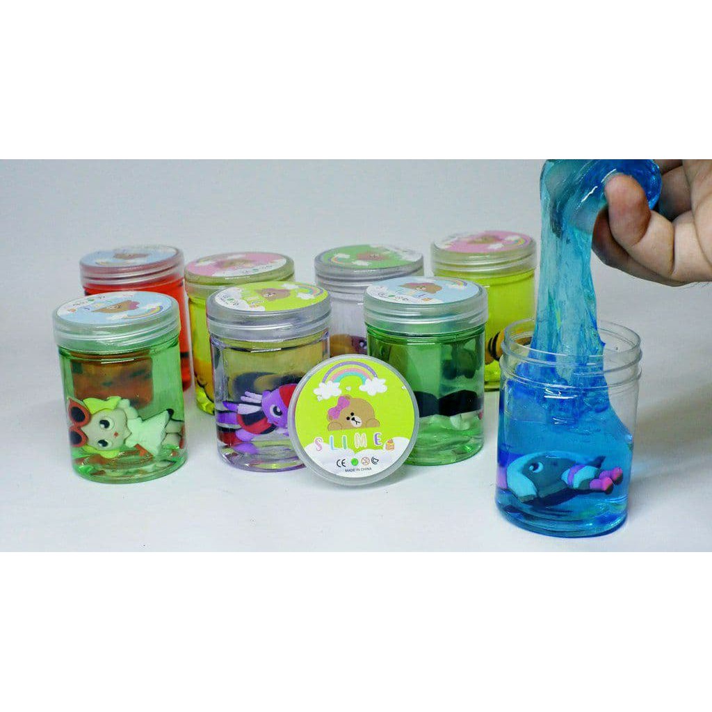 SLIME LOL TRANSPARAN SLIME BONEKA MURAH TERMURAH, CANTIK