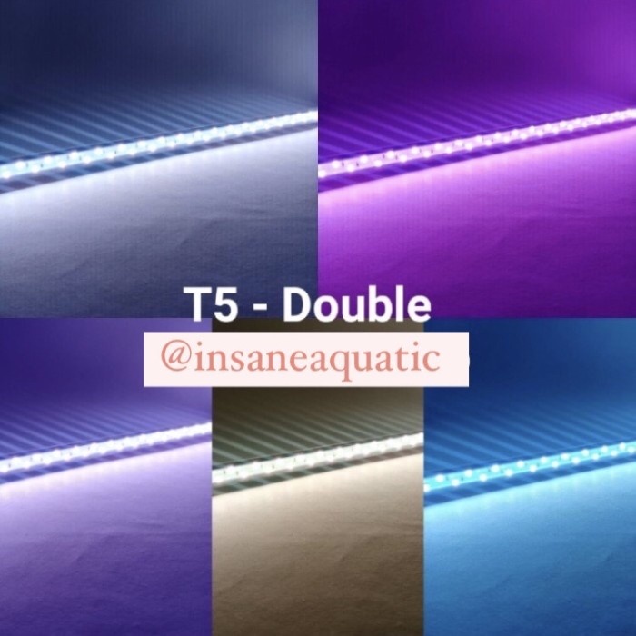 LAMPU TANNING DOUBLE ARWANA T5 1200 LAMPU AQUARIUM AQUASCAPE SAKKAI PRO