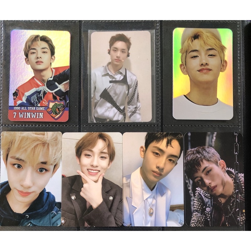 Winwin photocard wayv nct holo 90s love beyond empathy tihol ticket holder fanparty past resonance