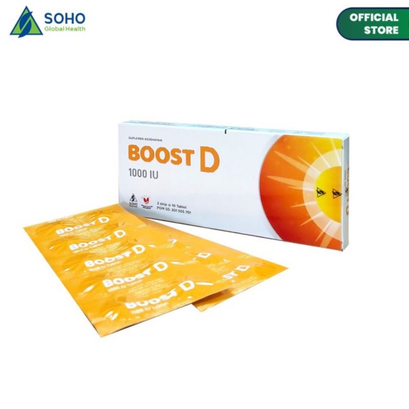 Boost D vitamin D3 1000 IU