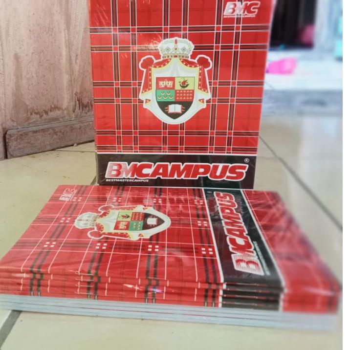 

❪QuB⭐️❫ BUKU TULIS BMB CAMPUS / BMCAMPUS 36 LEMBAR 1 PAK ISI 10 BUKU ||Produk berkualitas