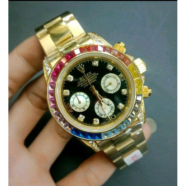 best produk JAM TANGAN ROLEX DAYTONA SUPER PREMIUM DIAMONT LIMITED EDITION