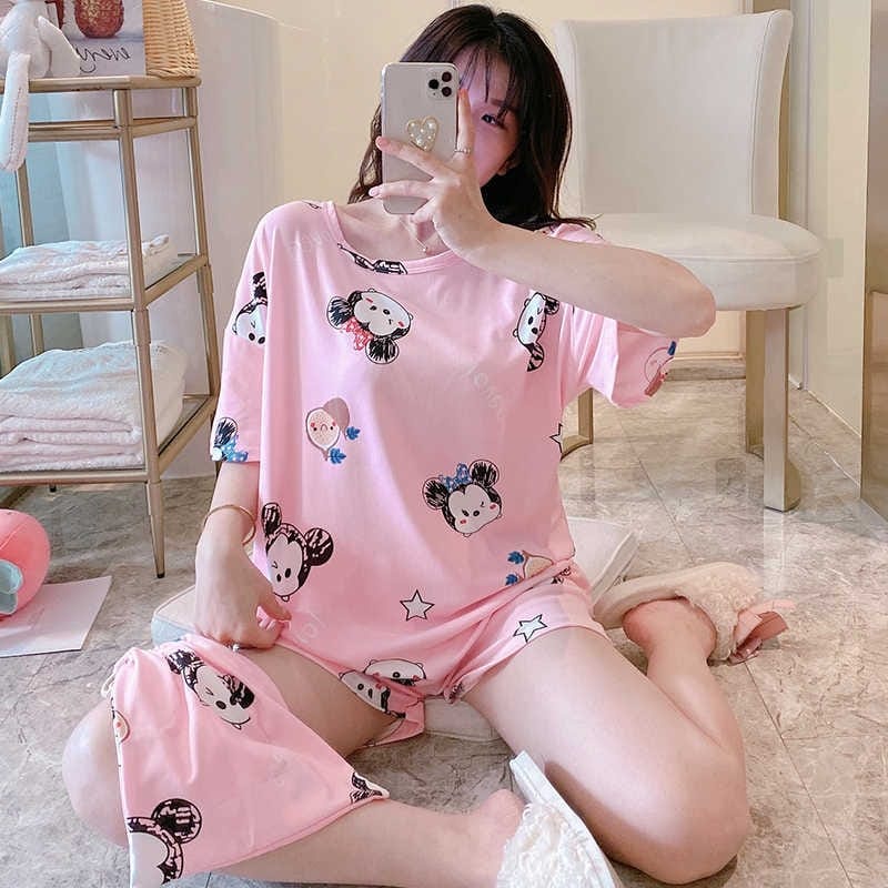 TELLY ➡️ 307 BAJU TIDUR PIYAMA SET BAJU TIDUR WANITA IMPORT BAHAN KATUN