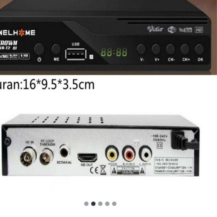 ♤ Set Top Box STB Digital / Set Top Box DVB- T2 02 Welhome Wellhome Set Top Box DVB T2 STB Wellhome 