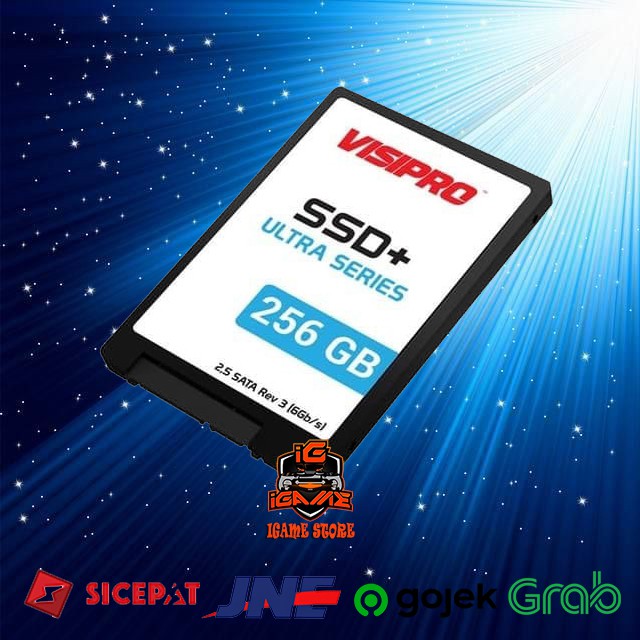 SSD VISIPRO SSD+ ULTRA SERIES 256GB SATA MANTULLL GAN