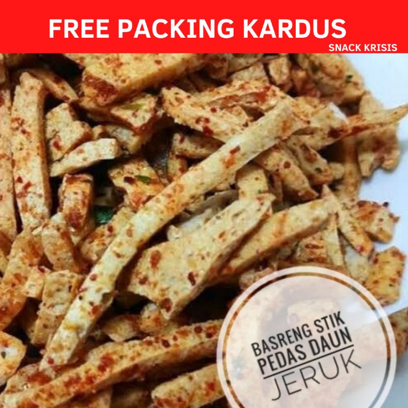 

BASRENG BASO GORENG STIK PEDAS DAUN JERUK 250 GRAM