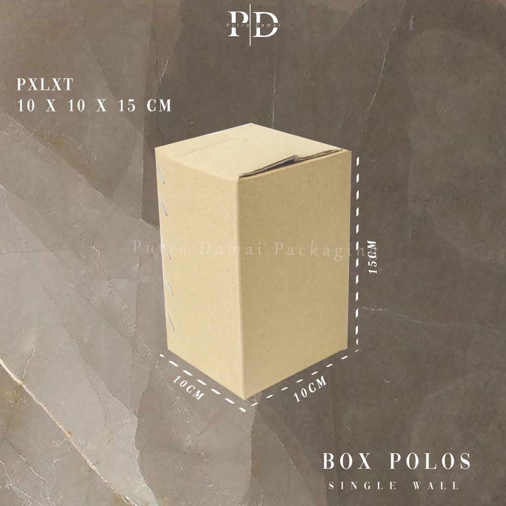 

5 PCS KARDUS / BOX BARU CUSTOM DLL. UKURAN 10 x 10 x 15