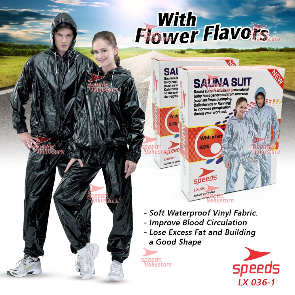 sauna suit / alat olahraga / pelangsing / jaket lari