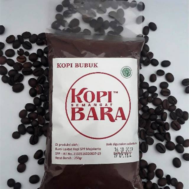 

Kopi bara/ kopi hitam /kopi semangat