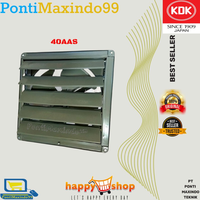KDK EXHAUST FAN 40AAS DINDING 16 INCH