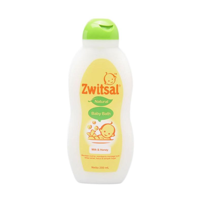 ZWITSAL NATURAL BABY BATH MILK &amp; HONEY 200ML