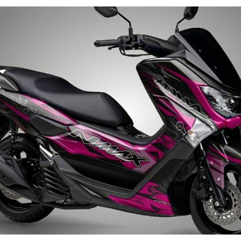 Decal Sticker NMAX Full Body Grafis Pink