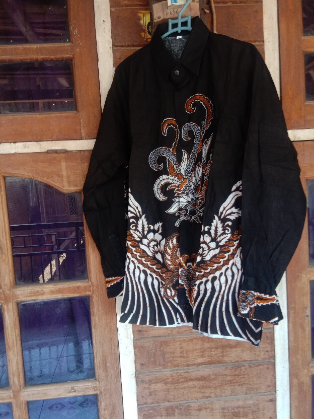 Kemeja Batik Pria Lengan Panjang Slimfit Kemeja Casual Kemeja Resmi Kemeja Kantor