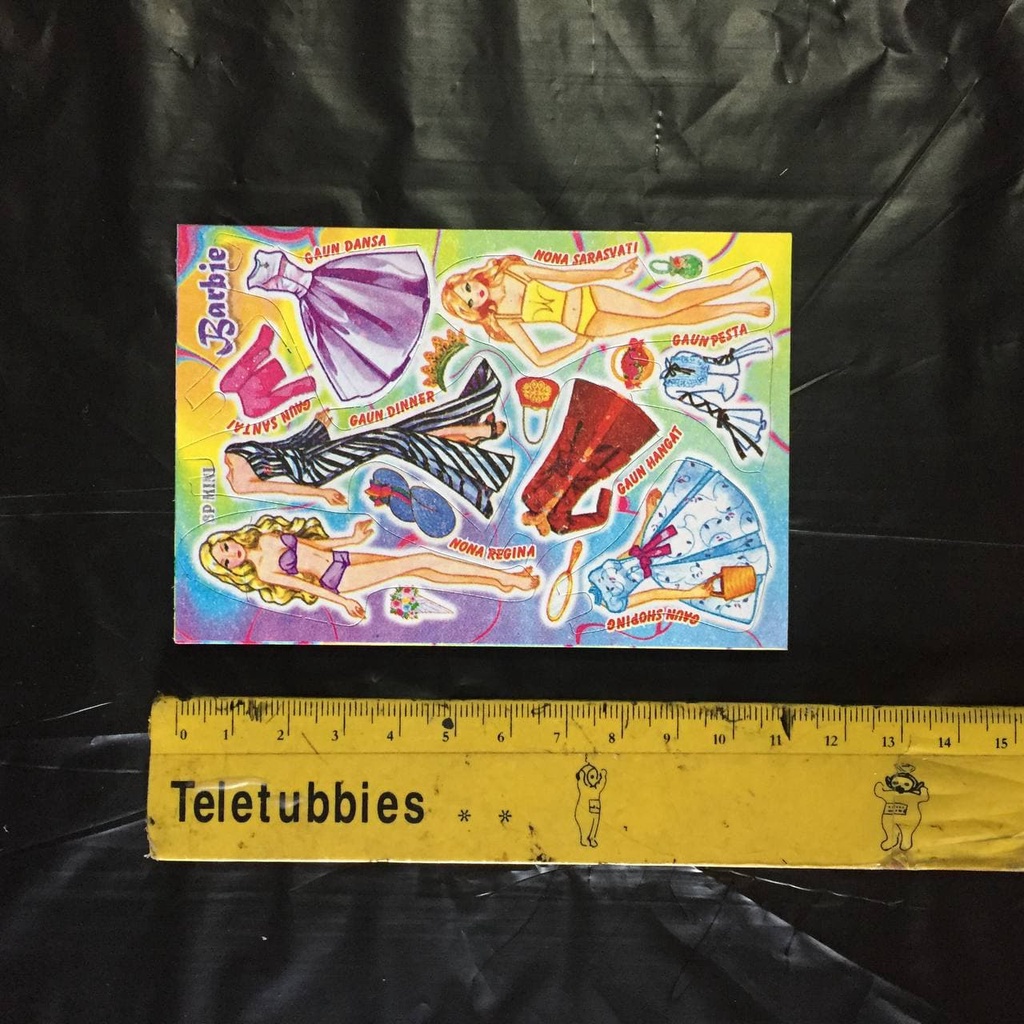 Mainan Anak Paperdoll BP Bongkar Pasang Boneka Kertas Jadul Jaman Dulu 90an-6