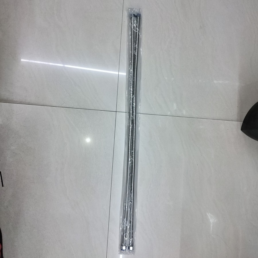 Fleksible Kaku Stainless 1 Meter Sepasang Khusus Water Heater