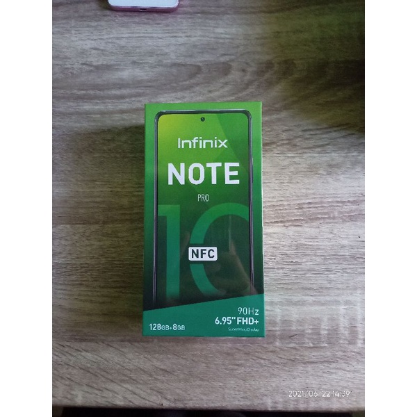 Infinix note 10 pro NFC 8/128