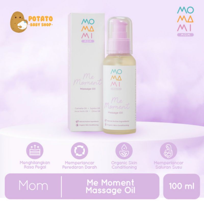 Momami Me Moment Massage Oil 100ml