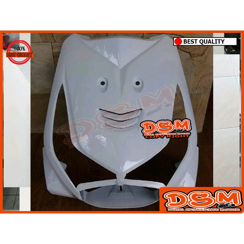 TAMENG BEAT KARBU WARNA PUTIH / DASI TAMENG DEPAN HONDA BEAT KARBU